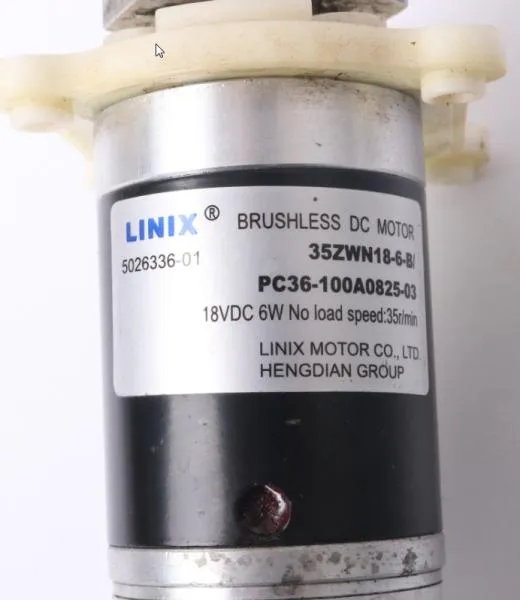 Husqvarna Radmotor / Antriebsmotor mit Getriebe (LINIX, weißer Flansch) für Automower® 220AC / Solar Hybrid / 210C